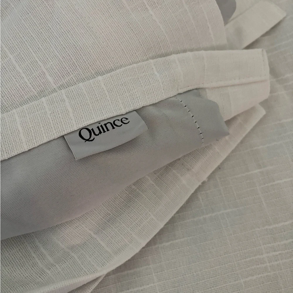 Quince European Linen True Blackout Curtain NWOT